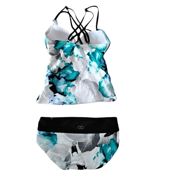 Calia Tankini Womens XS Bohemain Boho Sporty Active Casual Athletic Travel - Picture 2 of 3